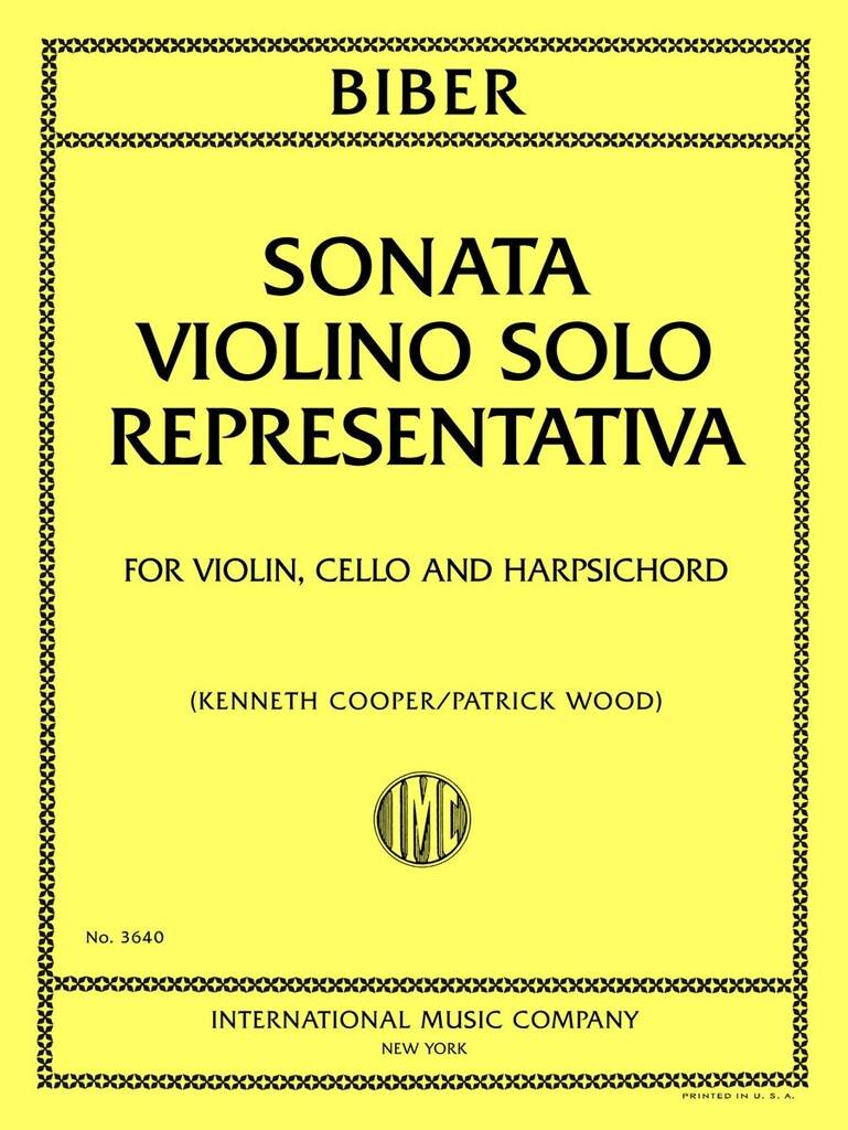Sonata Violino Solo Representativa